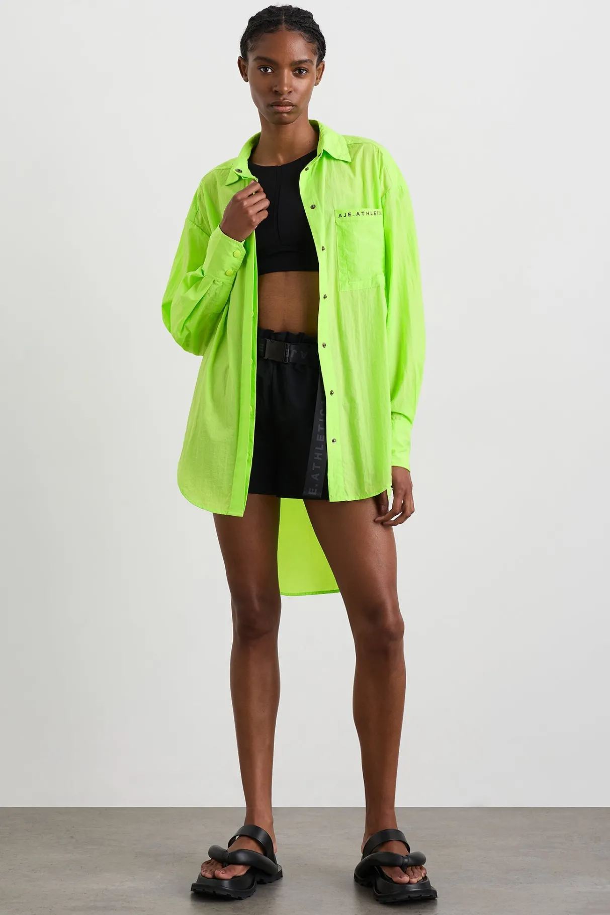windbreaker_shirt__2-3.webp Fashion Aje ATHLETICA Windbreaker Shirt 406 Lime Green