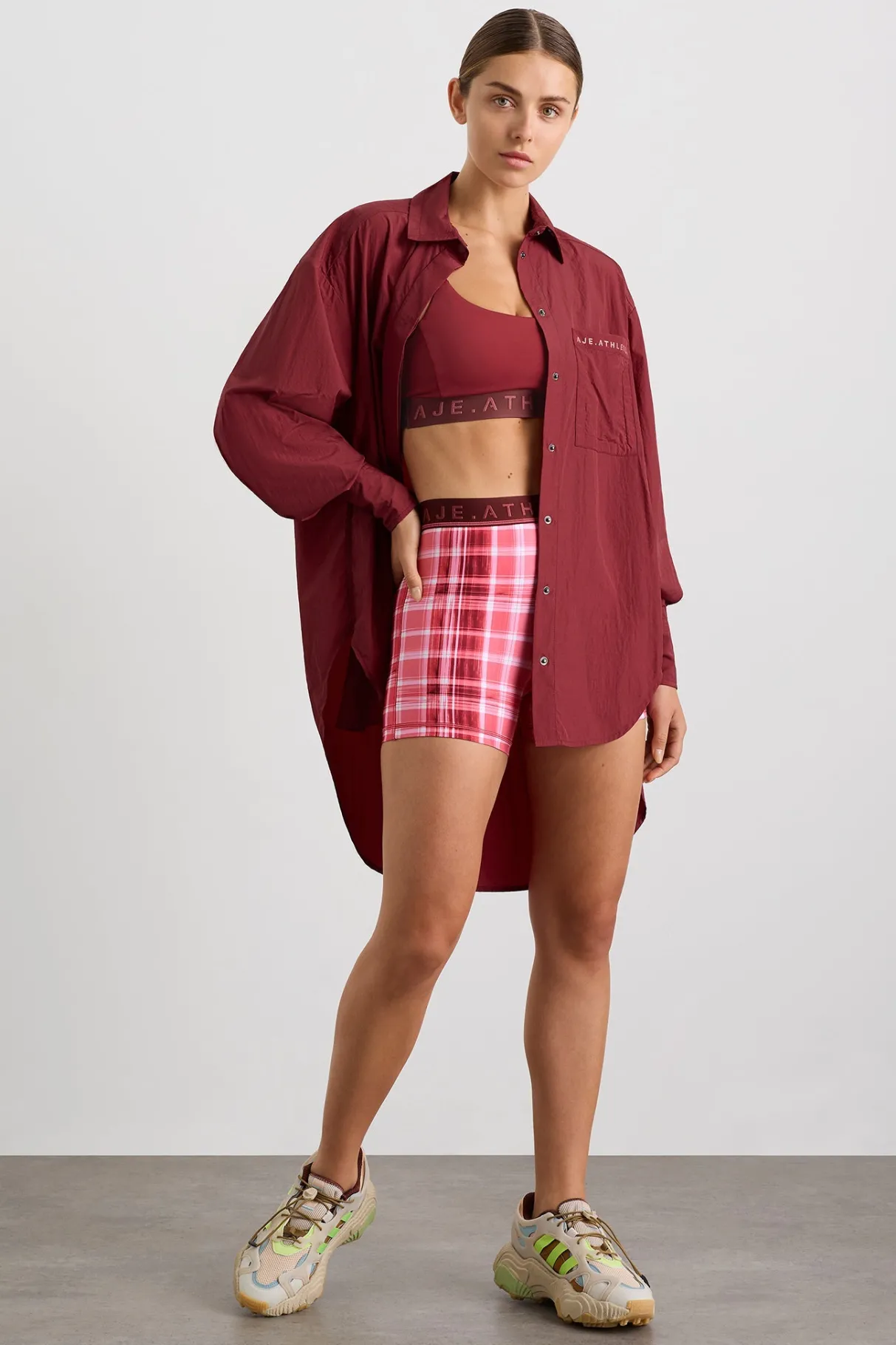 windbreaker_shirt__2-4.webp Hot Aje ATHLETICA Windbreaker Shirt 406 Plum Red