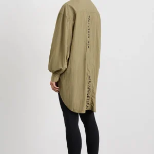Best Sale Aje ATHLETICA Windbreaker Shirt 406 Soft Khaki/Black