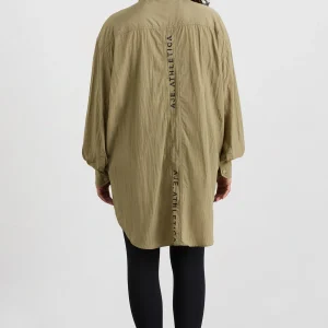 Best Sale Aje ATHLETICA Windbreaker Shirt 406 Soft Khaki/Black