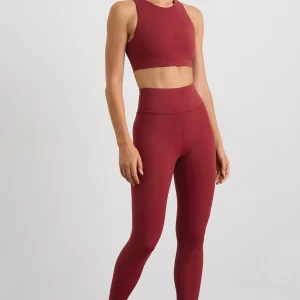 Discount Aje ATHLETICA Winding Road 7/8 Tight 231 Plum Red