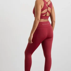 Discount Aje ATHLETICA Winding Road 7/8 Tight 231 Plum Red