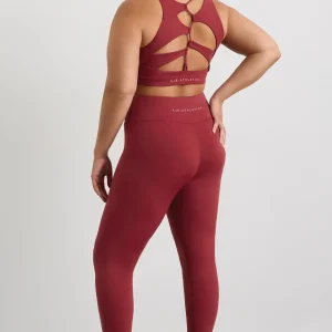 Discount Aje ATHLETICA Winding Road 7/8 Tight 231 Plum Red