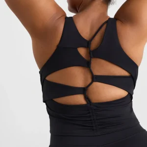 New Aje ATHLETICA Winding Road Bra Tank 372 Black