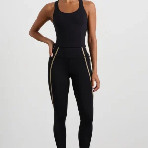New Aje ATHLETICA Winding Road Bra Tank 372 Black