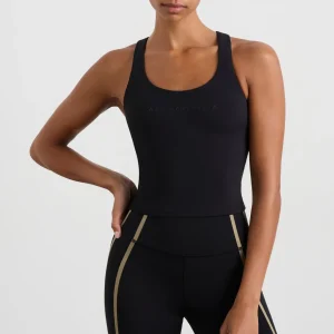 New Aje ATHLETICA Winding Road Bra Tank 372 Black