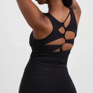New Aje ATHLETICA Winding Road Bra Tank 372 Black