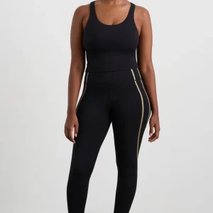 New Aje ATHLETICA Winding Road Bra Tank 372 Black