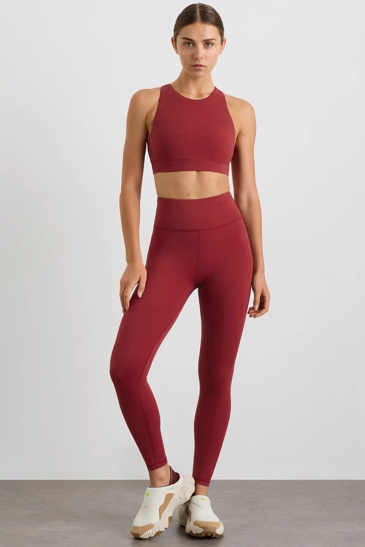 winding_road_high_neck_bra__2-1.webp Discount Aje ATHLETICA Winding Road High Neck Bra 364 Plum Red