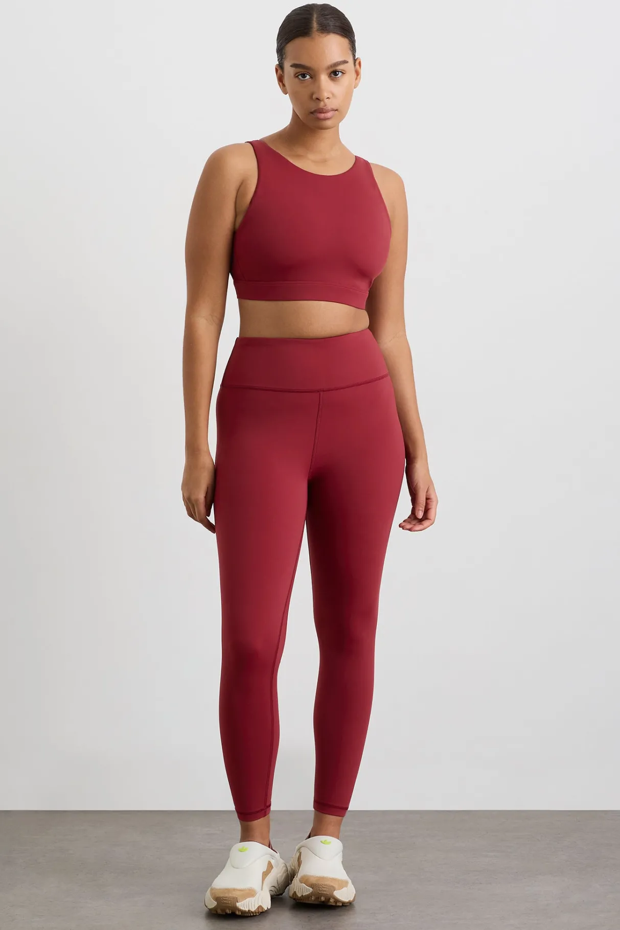 winding_road_high_neck_bra__7-1.webp Discount Aje ATHLETICA Winding Road High Neck Bra 364 Plum Red