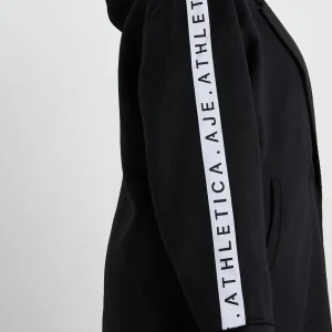 Best Aje ATHLETICA Wool Blend Long Line Coat 773 Black