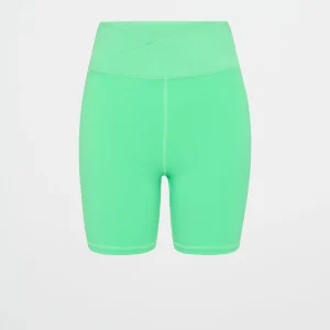 Clearance Aje ATHLETICA Wrap Front Bike Short 614 Marine Green