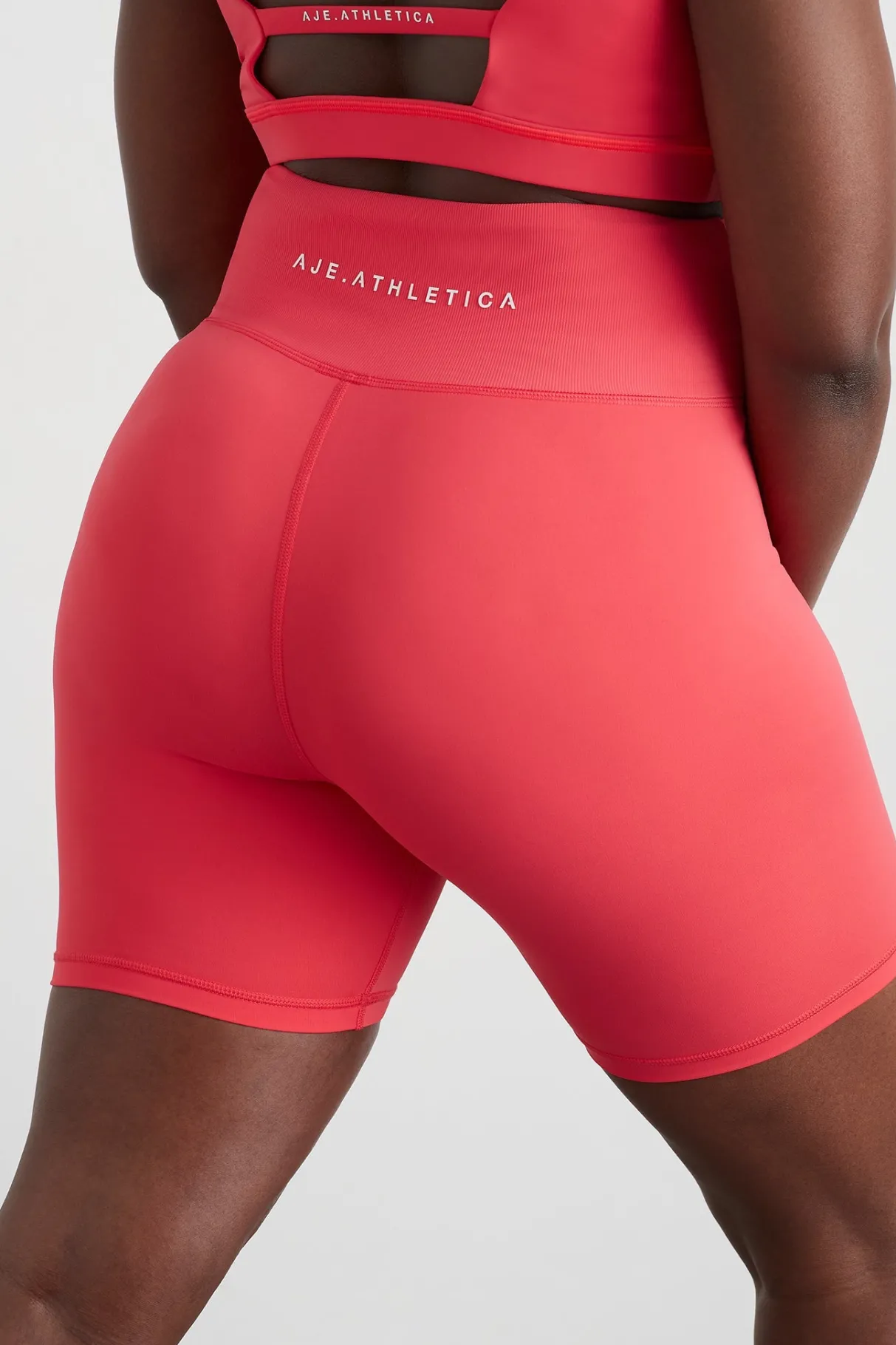 wrap_front_bike_short__10-1.webp Hot Aje ATHLETICA Wrap Front Bike Short 614 Watermelon Pink