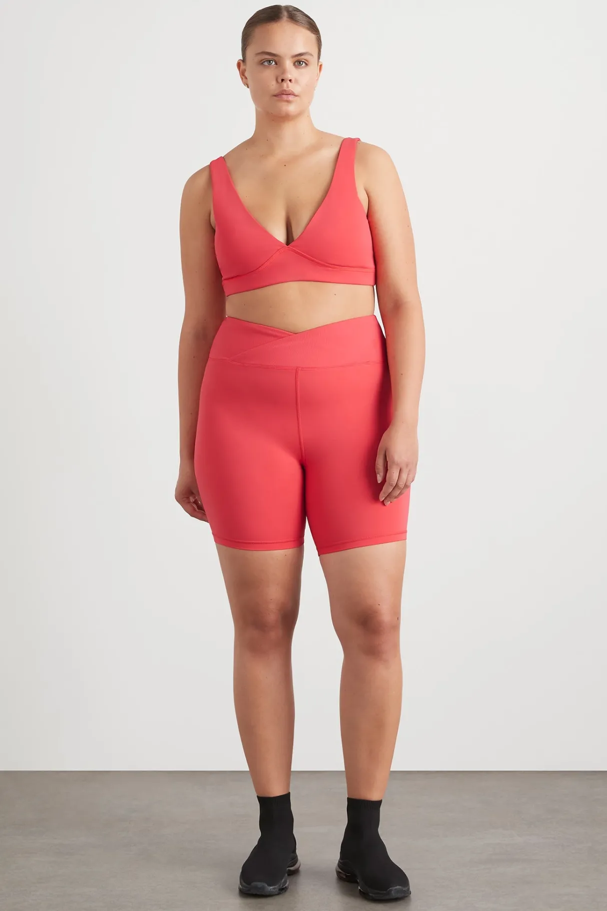 wrap_front_bike_short__13-1.webp Hot Aje ATHLETICA Wrap Front Bike Short 614 Watermelon Pink
