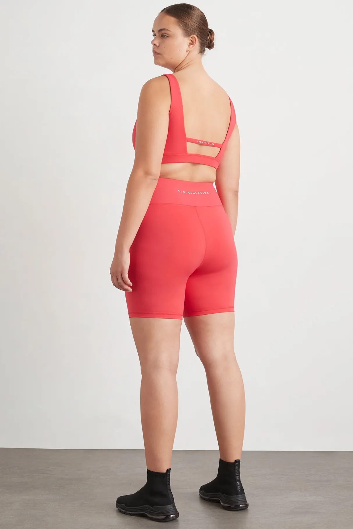 wrap_front_bike_short__16-1.webp Hot Aje ATHLETICA Wrap Front Bike Short 614 Watermelon Pink