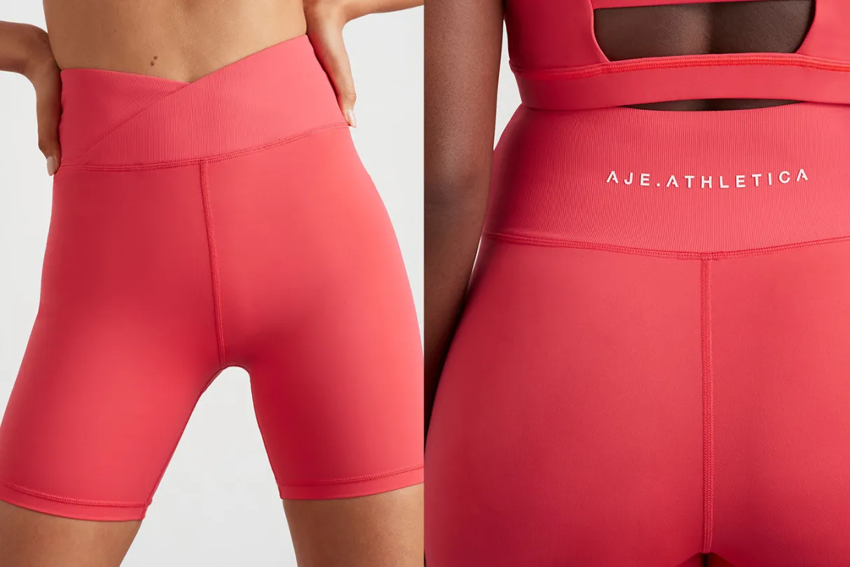 wrap_front_bike_short__17.webp Hot Aje ATHLETICA Wrap Front Bike Short 614 Watermelon Pink