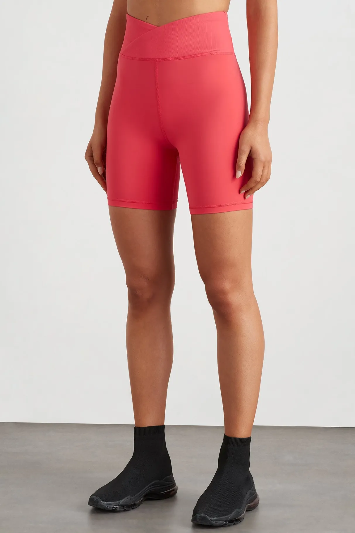 wrap_front_bike_short__2-1.webp Hot Aje ATHLETICA Wrap Front Bike Short 614 Watermelon Pink