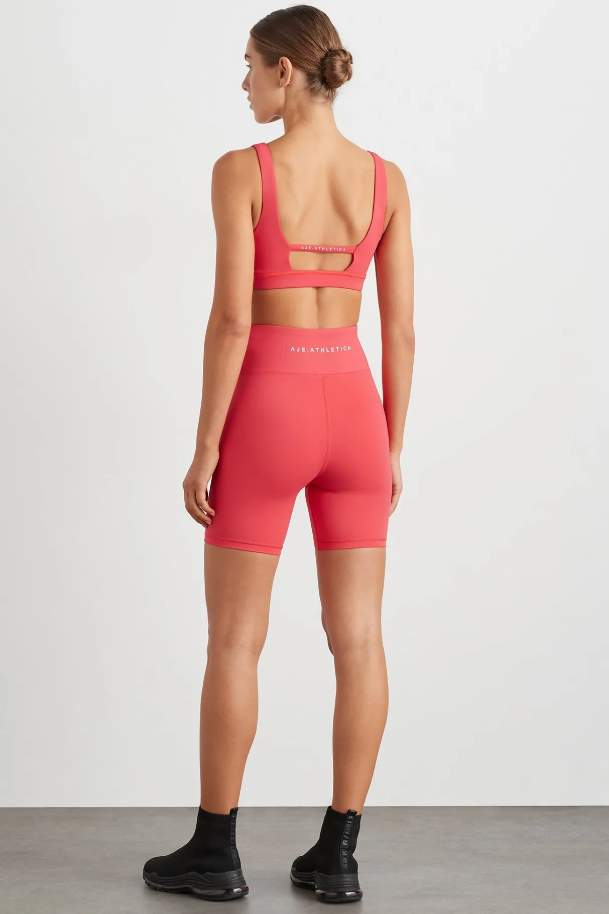 wrap_front_bike_short__5-1.webp Hot Aje ATHLETICA Wrap Front Bike Short 614 Watermelon Pink