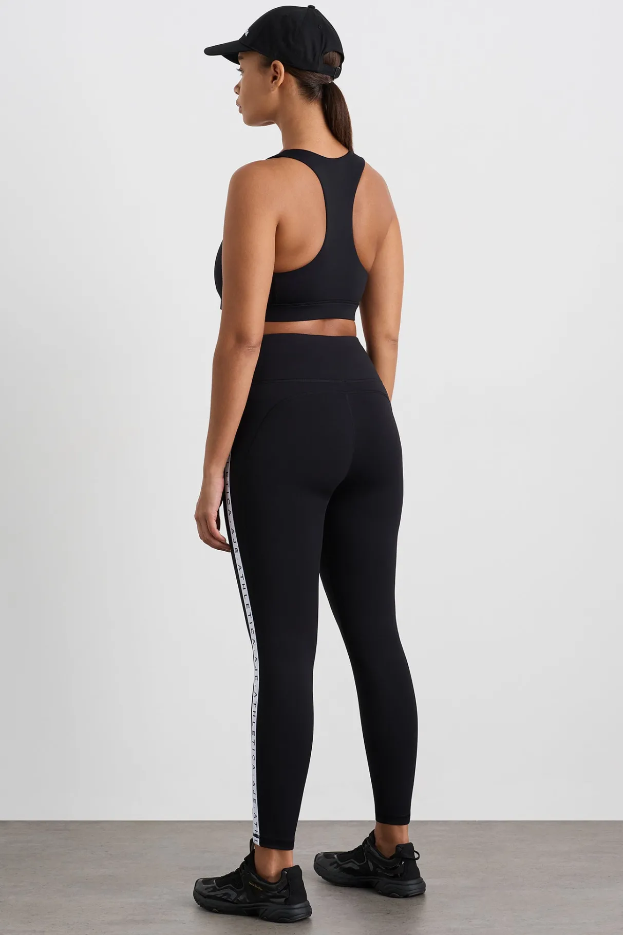 zip_front_logo_mesh_bra__9.webp Cheap Aje ATHLETICA Zip Front Logo Mesh Bra 329 Black
