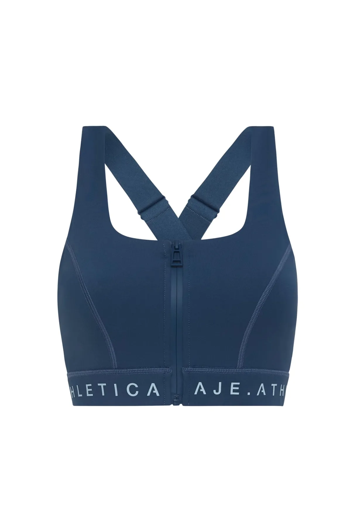 zip_front_logotape_sports_bra__1-2.webp Cheap Aje ATHLETICA Zip Front Logotape Sports Bra 319 Midnight Blue/Steel Blue