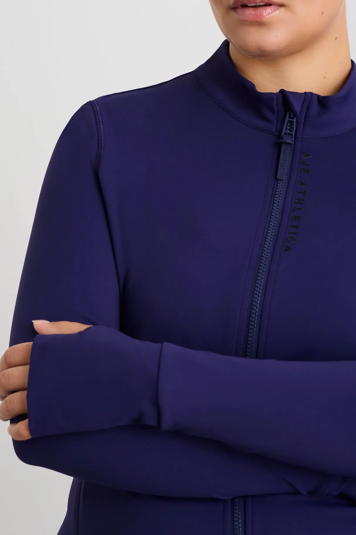 zip_front_running_jacket__16.webp Sale Aje ATHLETICA Zip Front Running Jacket 709 Navy