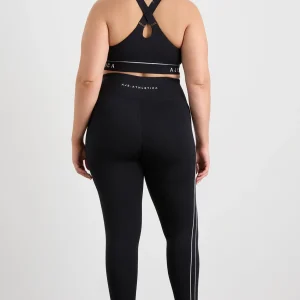 Flash Sale Aje ATHLETICA Zip Front Sports Bra 329 Black