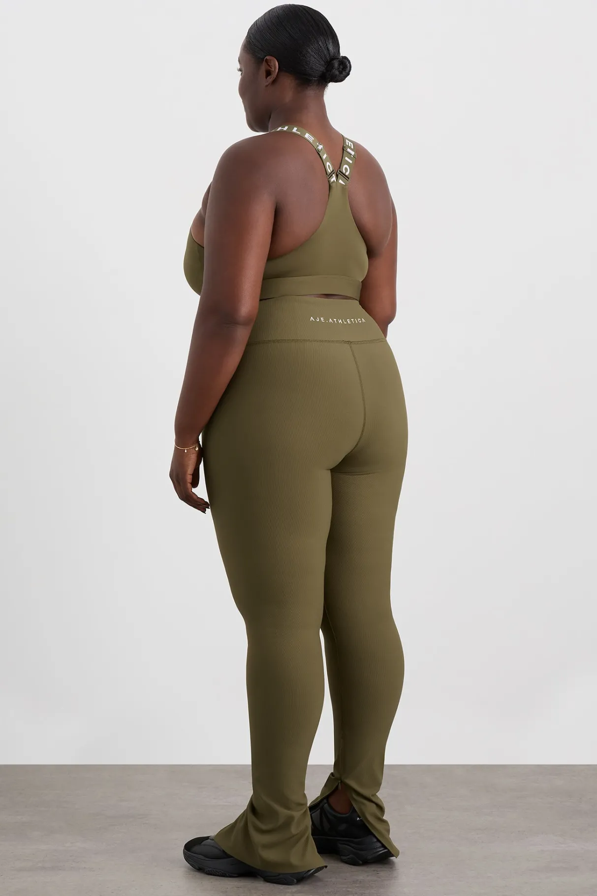 zip_hem_full_length_legging__12.webp Hot Aje ATHLETICA Zip Hem Full Length Legging 205 Deep Khaki