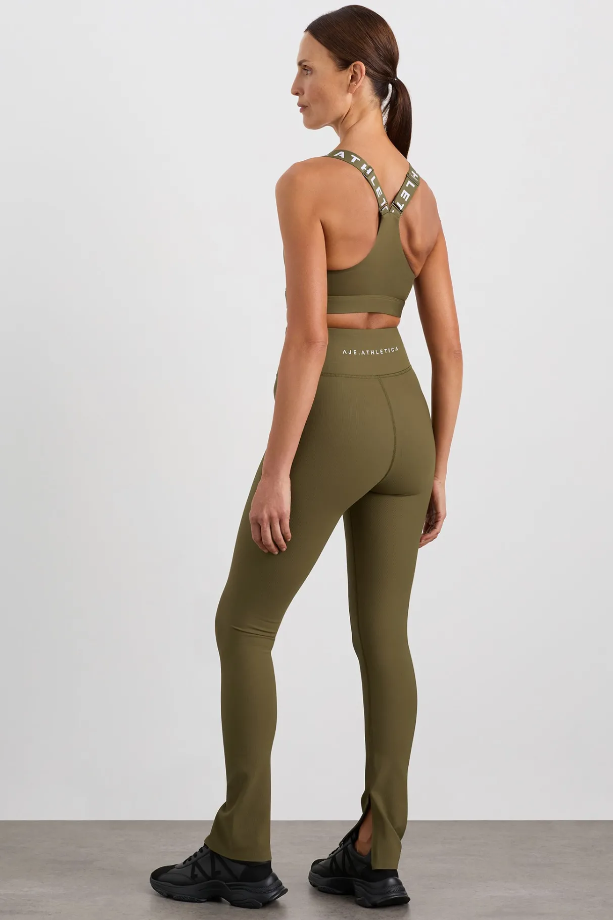 zip_hem_full_length_legging__4.webp Hot Aje ATHLETICA Zip Hem Full Length Legging 205 Deep Khaki