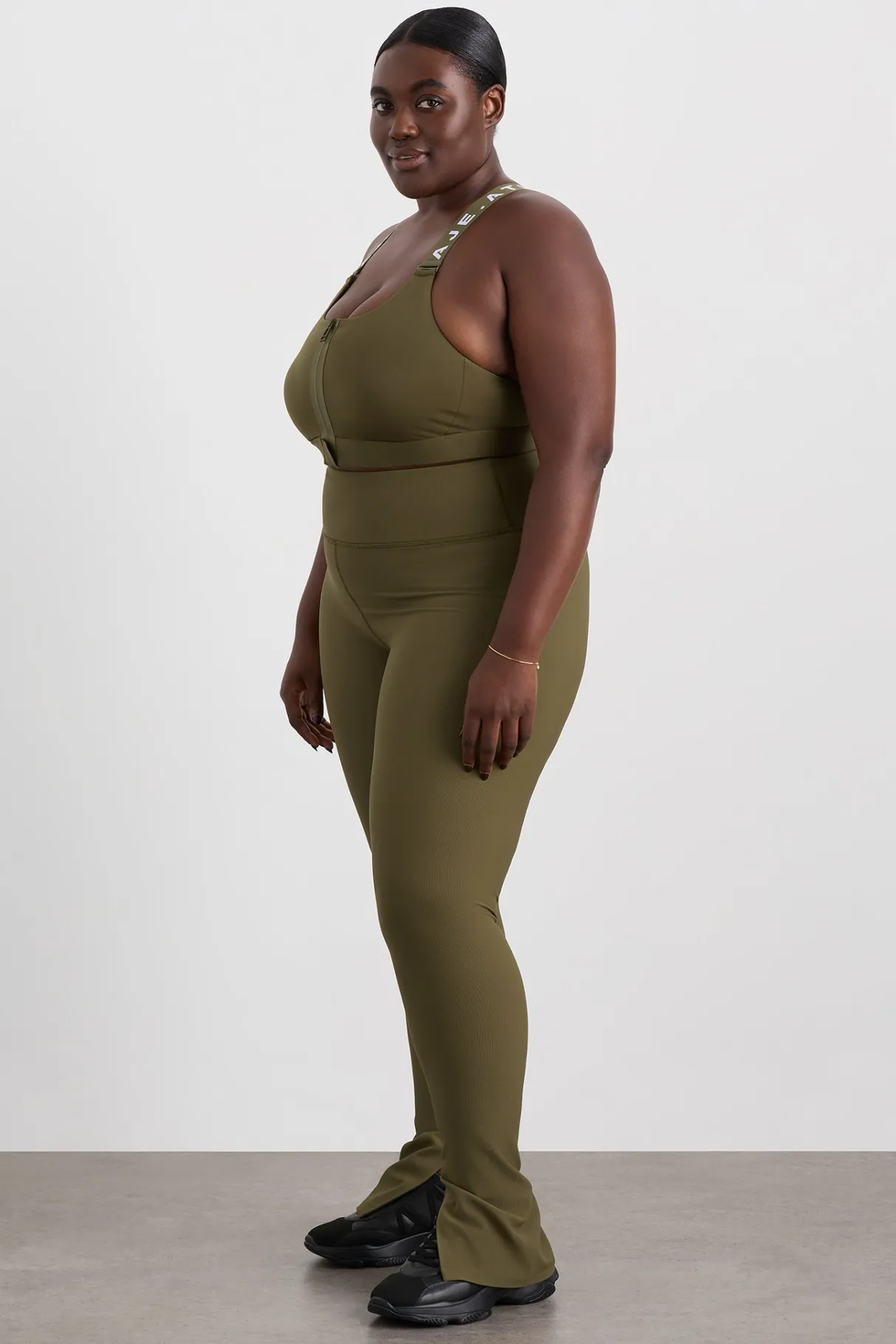 zip_hem_full_length_legging__9.webp Hot Aje ATHLETICA Zip Hem Full Length Legging 205 Deep Khaki
