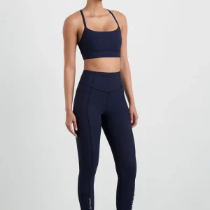 Clearance Aje ATHLETICA 7/8 Zip Hem Leggings 252 Galaxy Blue